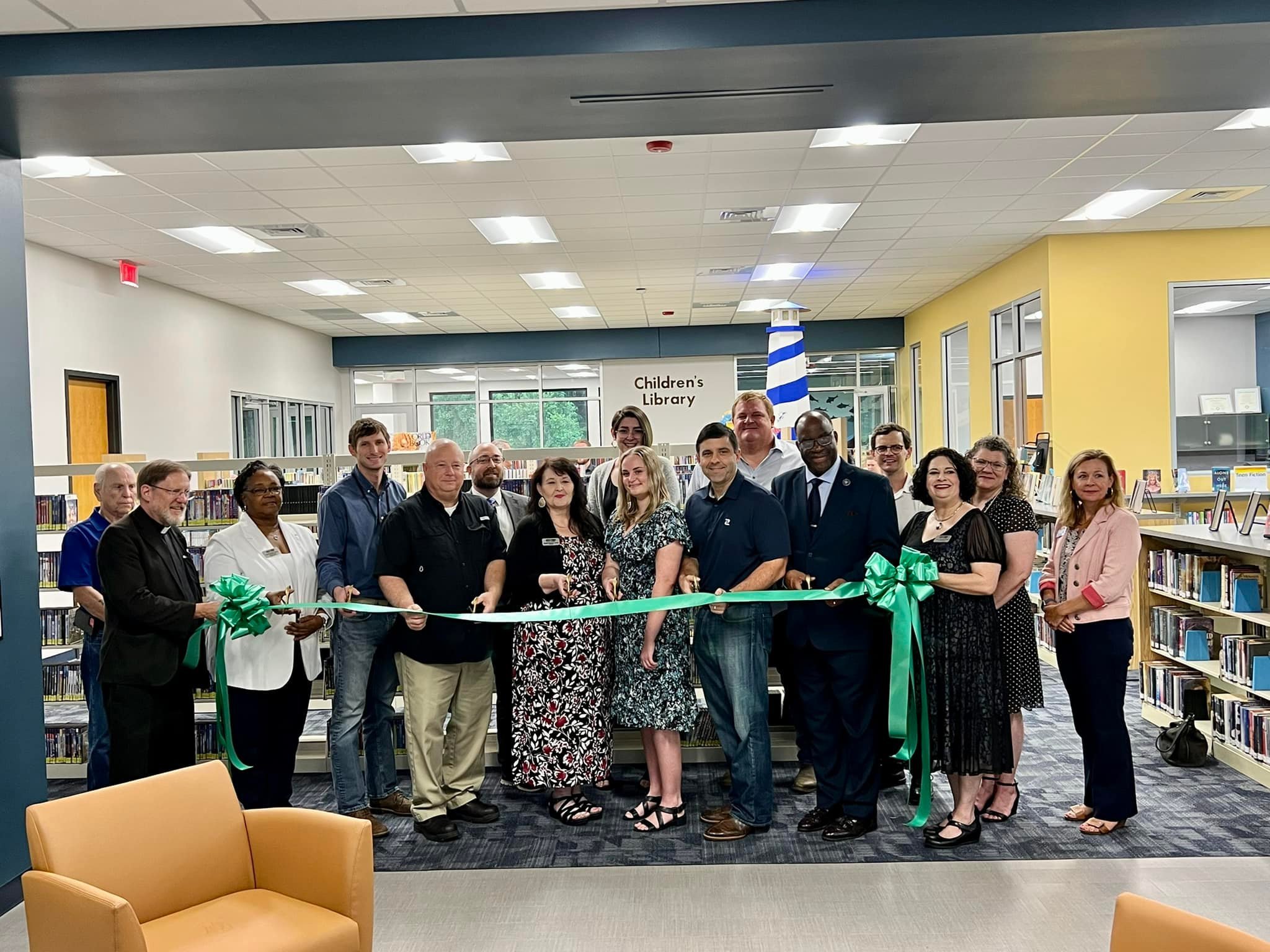 Grand re-opening of the St. Martin Public Library