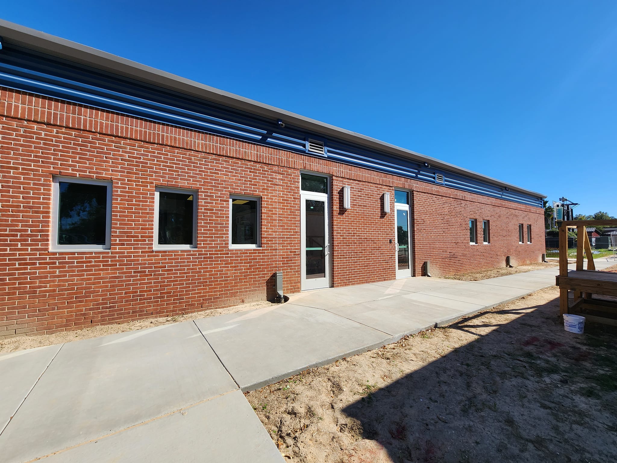 The Ocean Springs High School Field House Progress